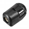 Uxcell Thread Pitch 1 25mm Gas Spring End Fitting Black Connector M8 Female Pa66a5 3pcs