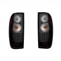 Nissan Frontier 1998-2004 Tail Light Led Black Driver And Passenger Side Ni2811140 