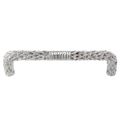 Vicenza Designs K1000 San Michele Pull 6-inch Satin Nickel 