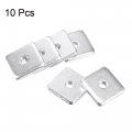 Uxcell Square Nuts M8x30mmx5mm Zinc-plated Metric Coarse Thread Assortment Kit 10 Pcs