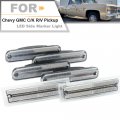 Nsautolighting Led Side Marker Lights Replacement For 1981-1987 Chevy Gmc C K Series C30 K30 C3500 K3500 Trucks W Dually Bed