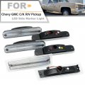 Nsautolighting Led Side Marker Lights Replacement For 1981-1987 Chevy Gmc C K Series C30 K30 C3500 K3500 Trucks W Dually Bed