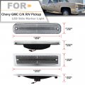 Nsautolighting Led Side Marker Lights Replacement For 1981-1987 Chevy Gmc C K Series C30 K30 C3500 K3500 Trucks W Dually Bed