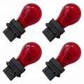 Nghtmre Red 4pcs 3157 Bright Light Bulbs Car Auto Signal Turn Backup S8 Miniature Lampa 3057a 3157 3157na 5702a