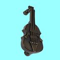 Door Knockers Antique Brass Knocker Violin 6 1 2h X 2 2w 