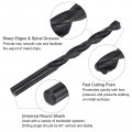 Uxcell Metric Tap And Drill Bit Set M10 X 1 5 Thread 8 5mm Black Oxide Twist Straight Flute Tapping Threading Repair Tool Kit