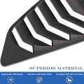 Camaro Side Window Louvers Windshield Cover Sunshade Louver Fit For Chevy 2016 2017 2018 2019 2020 2021 Matte Black