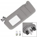 Ocpty Left Driver Side Gray Sun Visor With Sunroof Fit For 2006 2007 2008 2009 2010 2011 Toyota Camry 74320-06800-b0