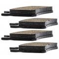 Niche Brake Pad Set For Honda Cb900f Super Hawk 1000 06455-mcz-016 06455-mbb-016 Front Organic 2 Pack