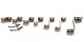 1-1 4 Offset Mounting Canvas Z Clips For Picture Framing 6 X 3 8 Pan-head Screws Included 144 Bulk Pack