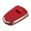 Car Key Fob Cover 5 Button Remote Case Tpu Full Protector Red For Cadillac Xt5 2017-2020 Xts Escalade Ats Cts 