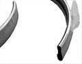 Oe Replacement Lincoln Town Car Front Driver Passenger Side Bumper Impact Strip Partslink Number Fo1058157 