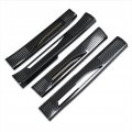 Inside Door Sill Scuff Plate Guard Cover Trims For Lexus Rx Rx350 Rx350h Rx500h F Sport 2023 2024 2025 2026 Carbon Fiber Black 
