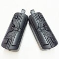 Xkh Group Motorcycle Black Short Angled Adjustable Peg Mounting Kit Eagle Footrest For V-star Roadstar Suzuki Boulevard With