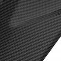 Qiilu Motorcycle Black Tank Side Fairing Panel 2pcs Gas Left Right Replacement For Suzuki Gsxa R 600 750 2006a 2007 Carbon