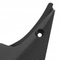 Qiilu Motorcycle Black Tank Side Fairing Panel 2pcs Gas Left Right Replacement For Suzuki Gsxa R 600 750 2006a 2007 Carbon