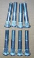 Set Of 8pcs M12 1 25 58 Front Rear Wheel Stud Bolt For Polaris Sportsman 550 850 1000 Xp Scrambler 2009-2022 Atvs