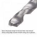 Uxcell Solid Carbide Drill Bits 6 4mm C2 K20 Tungsten Jobber Straight Shank Drilling Tool For Stainless Steel Aluminum Iron