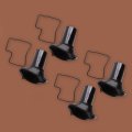 Cicitree 4 X Carburetor Plunger Diaphragm Gasket Kits Compatible For Honda Shadow 1100 Vt1100 C C2 1998-2005