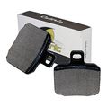 Caltric Rear Brake Pads For Yamaha Yp125 X-max 2006-2012 