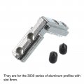 Uxcell L-shape Interior Joint Bracket 16pcs Inside Corner Connectors With M5 Screws For 3030 Series Aluminum Extrusion Profile