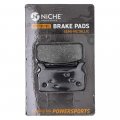Niche Brake Pad Set For Harley-davidson Tour Glide Road King 44063-83d 43957-86f Front Rear Semi-metallic