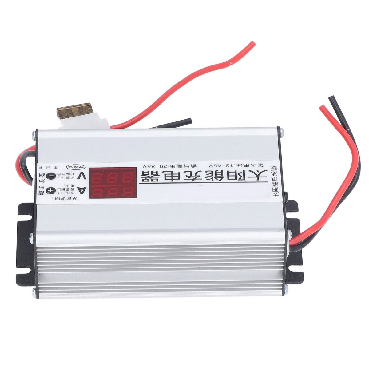 Led Mppt Boost Solar Charge Controller Aluminum 48v 60v 72v Adjustable Output 10a Real Time Display For Electric Vehicle
