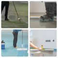 Cement Self-levelling Tool Kit Floor Levelings Self Concrete Tool With Spike Shoes Roller Remove Bubbles 28mm 