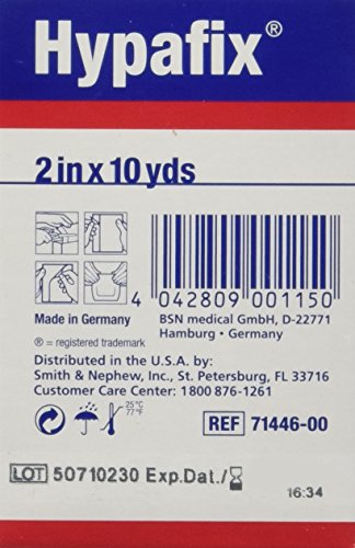 Hypafix Dressing Retention Tape 2 X 10 Yds Each