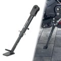 Adjustable Kickstand For Fz6r 2009 To 2017 Heavy Duty Steel Side Stand 0 3 In Length With Black Coating Lowered Bikes