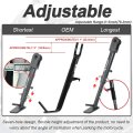 Adjustable Kickstand For Fz6r 2009 To 2017 Heavy Duty Steel Side Stand 0 3 In Length With Black Coating Lowered Bikes