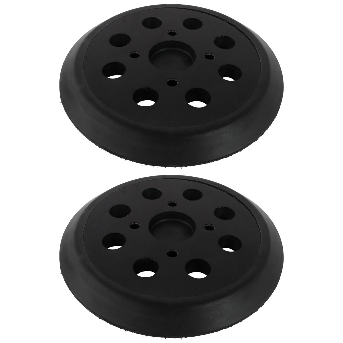 2 Pack 5 Inch 8 Hole Orbital Sander Pad Replacement Hook And Loop Backing 3027002 For Ridgid R2600 5 Random Orbit