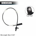 Uxcell 2pcs Front Left Right Side Abs Wheel Speed Sensor No 34526791224 For Bmw 228i Xdrive Base 2 0l L4 Gas 2015