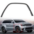 Right Side Wheel Eyebrows Arch Trim Flare Molding Front Plastic Black Replacement For 2016-2022 Grand Cherokee 5xt68rxfac