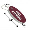 Graphics More Florida State University Alumni Floating Keychain Oval Foam Fishing Boat Buoy Key Float