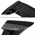 Ecotric Rear Trunk Spoiler Wing Compatible With 2006-2011 Honda Civic 4 Door Sedan Abs Painted Gloss Black