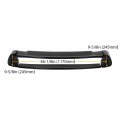 Ecotric Rear Trunk Spoiler Wing Compatible With 2006-2011 Honda Civic 4 Door Sedan Abs Painted Gloss Black