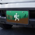 Graphics More Hiker Hiking Symbol Mountain Nature Novelty Metal Vanity Tag License Plate