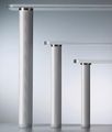 34-3 4 Glass Leg With Adapter Polished Chrome 