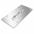Ipick Image Made For Ford F-150 2015 Up 3d Logo Mirror Chrome Stainless Steel License Plate