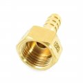 1 2pt Female Thread To 10mm Air Hose Barb Brass Straight Coupler 