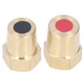 Battery Connector Revise 2pcs Universal M8 Brass Good Electrical Conductivity Pile Head Accessories 