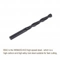 Uxcell 6542 High Speed Steel Straight Shank Twist Jobber Drill Bit Fully Ground Black Oxide Bits 9 7mm Diameter 132mm Total
