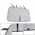 Labwork 1 Set Rear Qtr Window Covers Replacement For 2015-2022 Ford Transit Van Cool Gray