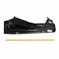 Polaris Rzr Left Hand Rocker Gloss Black Genuine Oem Part 5451447-070 Qty 1