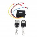 Fydun Winch Remote Control Kit For Truck Atv Suv 12 24v Switch With Two Keychains Towing Remote System