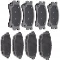 Aintier Automotive Replacement Brake Pads Front Rear Fit For Mazda Protege 2001-2003 For Protege5 2002-2003