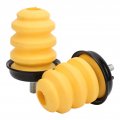 2pcs Rear Frame Rubber Bumper Yellow Leaf Spring Bump Stop 15712438 Fit For Silverado 1500 