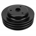 Lwp Water Pump Pulley Long V Belt Metal Crankshaft Replacement For Chevy Sbc 262 350 400 Engine 