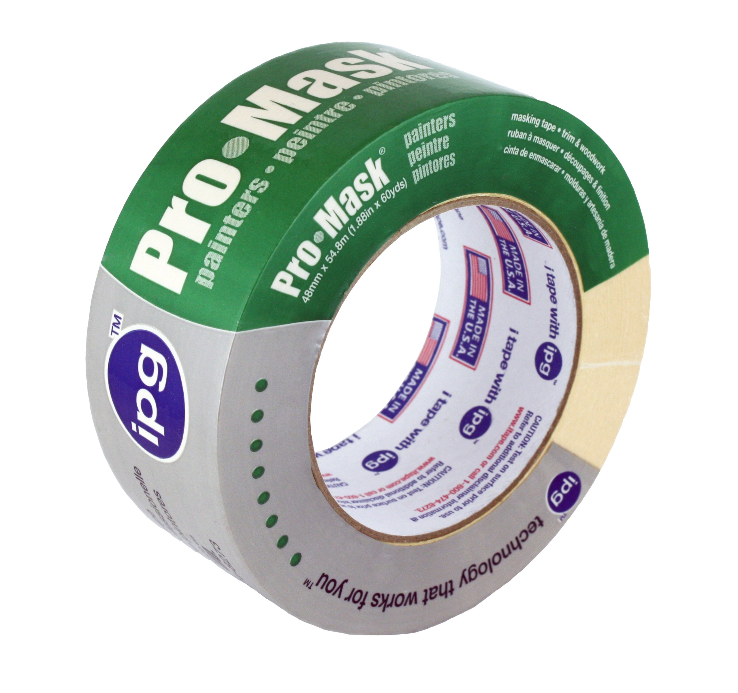 Intertape Polymer Group 5204 Painters Masking Tape 1 88inch X 60yard